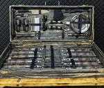 "GRAPHITE" Skewer Set in a Wooden Case
