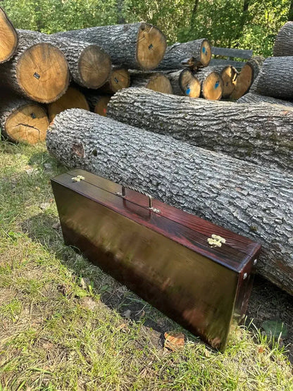 "FAMILY" Skewer Set in a Wooden Case