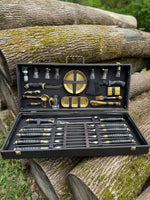 "NOBLEMAN" Skewer Set in a Wooden Case