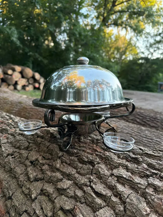 Round Saj for Serving BBQ